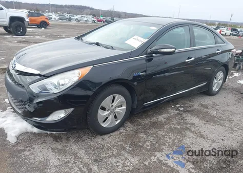 2015 Hyundai Sonata Hybrid z USA, uszkodzony, nr VIN KMHEC4A4XFA137127